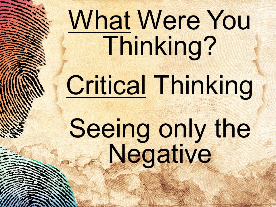 Glossary of Critical Thinking Terms